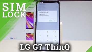 How to Set Up SIM Lock on LG G7 ThinQ - Change PIN Protection |HardReset.Info