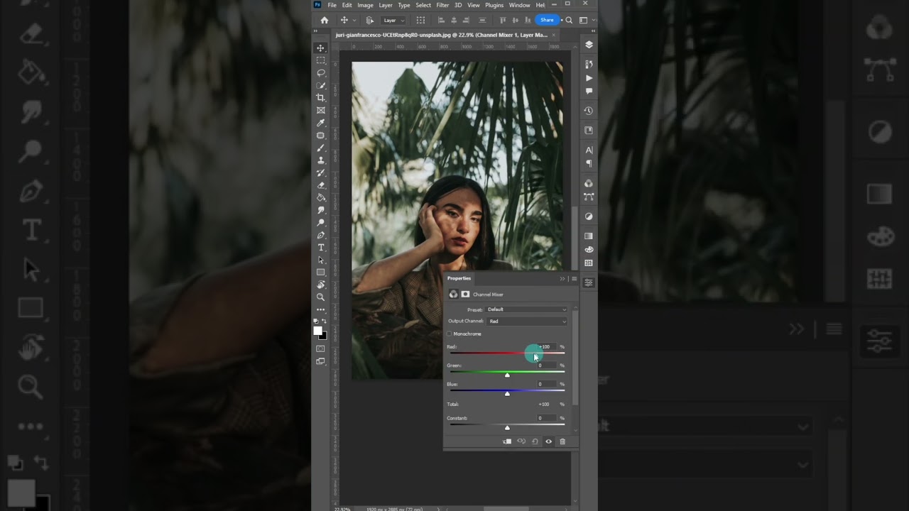 Autumn Filter Effect in Photoshop 