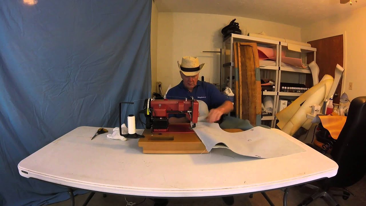 Boat upholstery Chap 22 Part 2 Wellcraft bench seat YouTube