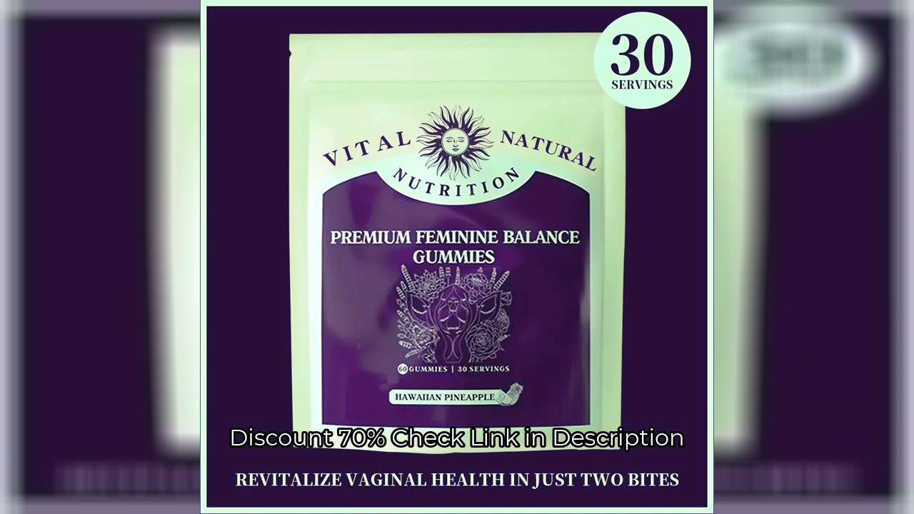 Vital Source Feminine Balance Gummies - Hawaiian Pineapple