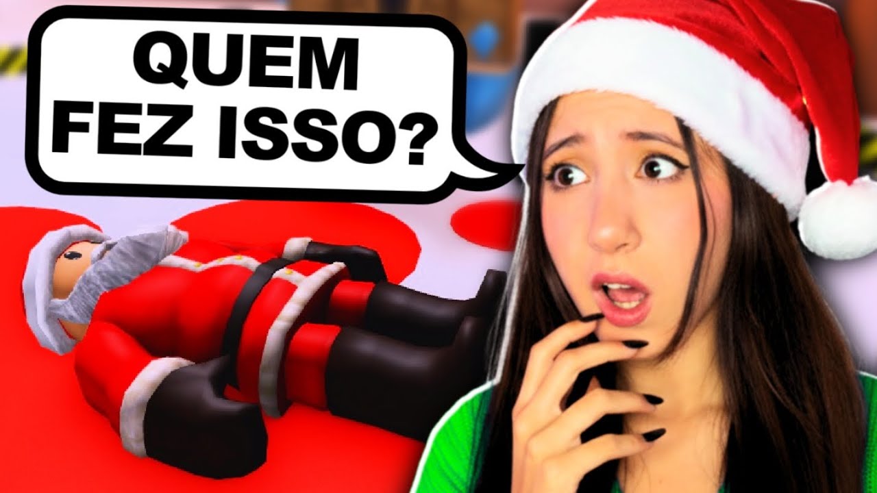 QUEM ☠️ o PAPAI NOEL no ROBLOX? 😨