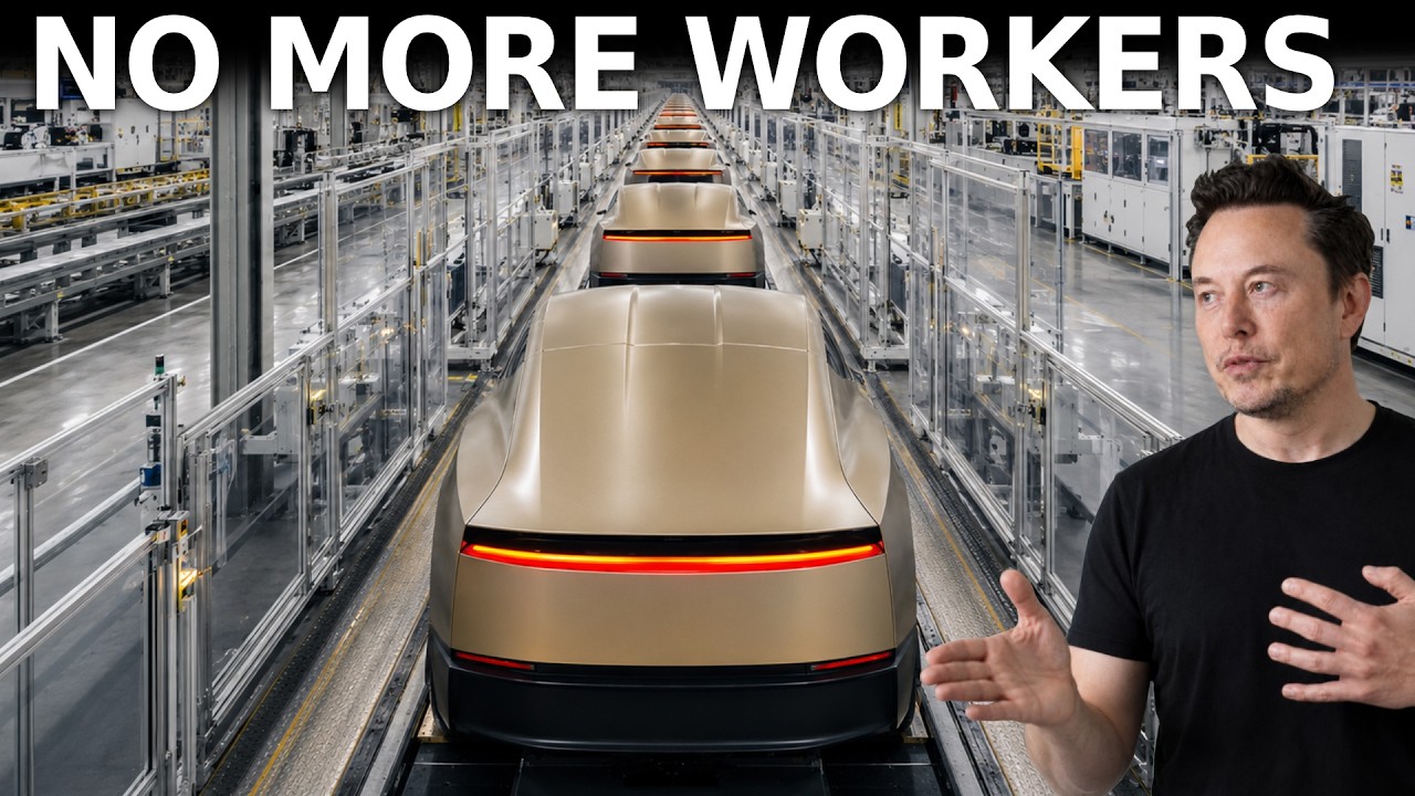 Elon Musk’s Tour of the New Car Assembly Line Shakes Up the EV Industry! – Video