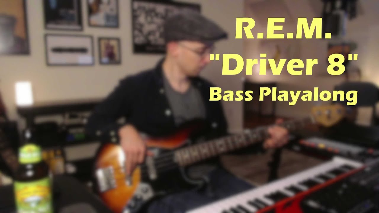 R.E.M. Driver 8 (Bass Cover) YouTube