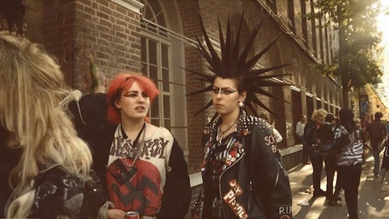 1978 London, Super 8 Colour Home Movies, Piccadilly, Punk, Video in Color