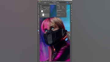 Neon Warrior Photo Manipulation Speed Art