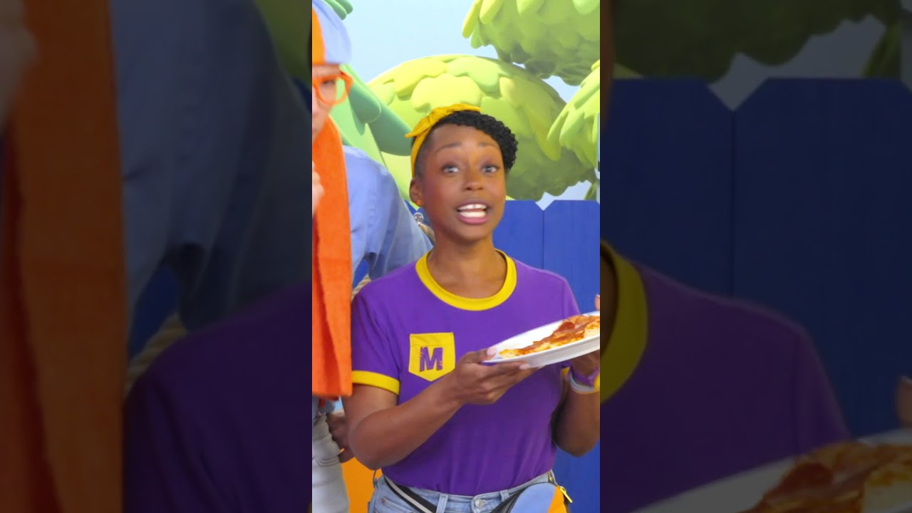 Hot OR Cold? Where Would You Place The Pizza?  #blippi #challenge