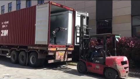 Prefab Container House Loading