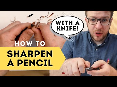 How To Sharpen And Hold A Pencil For Drawing