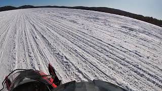 Top Speed Run Old Forge NY Snowmobiling 2020