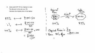 Q8 Paper 2 SQA 2015 National 5 Mathematics Exam.