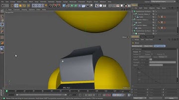 Tutorial: Build & Animate a Two-Legged Walker in C4D: Part 1-1