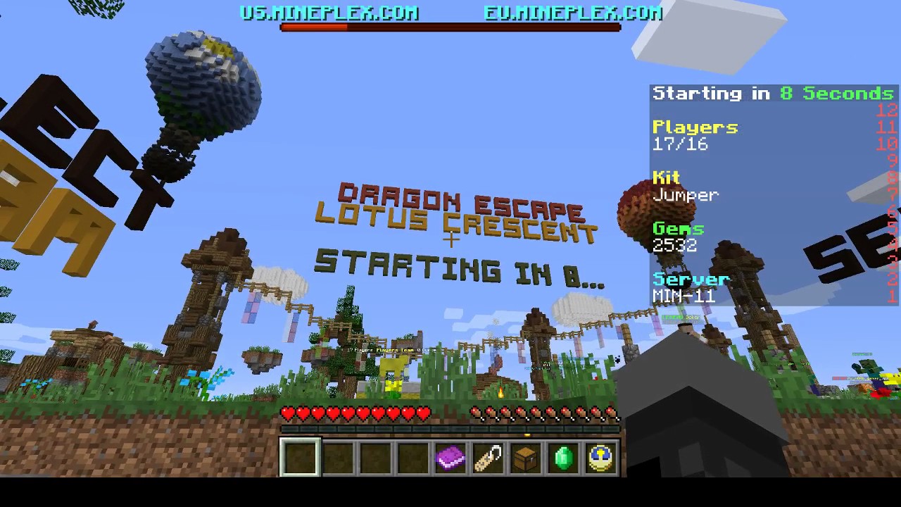 withie plays some mineplex!