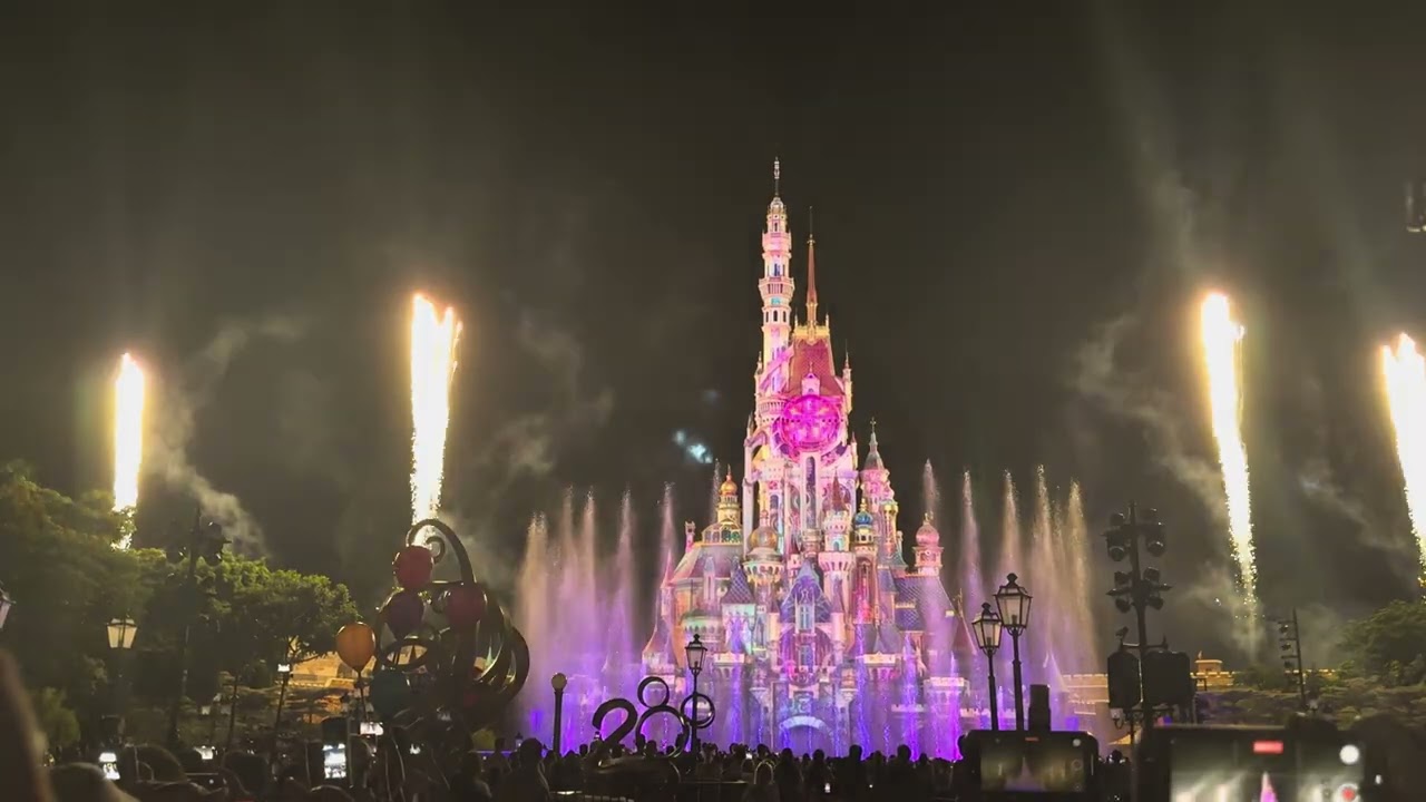 香港迪士尼樂園20周年特別版煙花 Hong Kong Disneyland 20th Anniversary Special Fireworks Show
