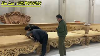 Khách Hàng Về Trực Tiếp Xưởng Chốt Đơn Sập Gụ Đẹp Hân Lan