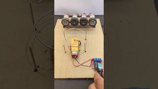 DC gear moter for moter wheel link LED light DC craft #dcmotor #experiment #diy #motor