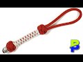 Baseball or Softball Themed Zipper Pull or Knife Lanyard - BoredParacord.com