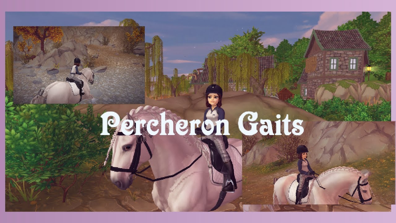 Percheron l Horse Gaits #1 l Star Stable Online