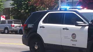 LAPD Ford Explorer Responding