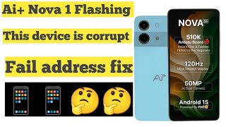 Ai plus nova 1 Flashing+unlock+frp unlock ✅✅✅✅