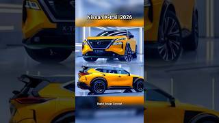 Nissan Xtrail 2026 Suv Digital Design Concept