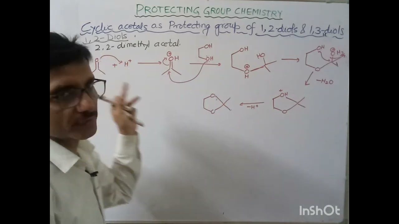 Protecting Group Chemistry: Protection of 1,2-diol as cyclic acetals