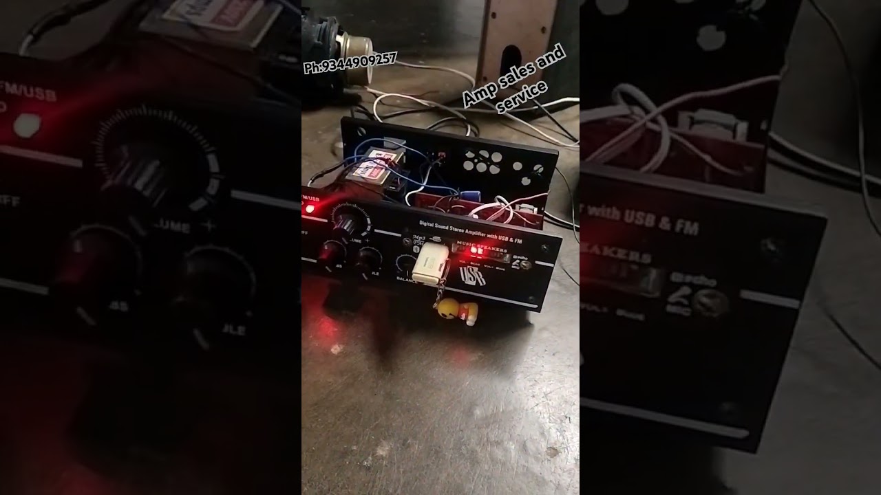 amplifier sales and service 