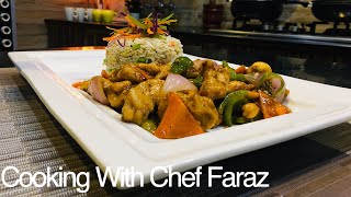 Chinese Chicken Cashew Nuts | Easy To Cook | Faraz Javed | Cooking With Chef Faraz