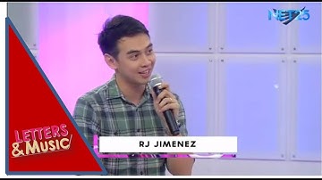 RJ Jimenez promotes his latest single "God Really Loves Me" (NET25 LETTERS AND MUSIC)