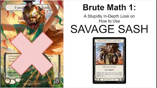 Brute Math Episode 1: How to Use Savage Sash screenshot 2