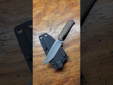Kizers First Hollow Grind Fixed Blade!!   