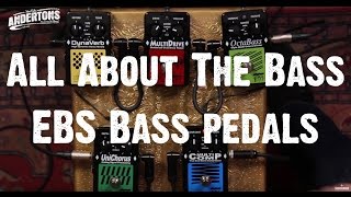 All About The Bass - EBS Bass pedals