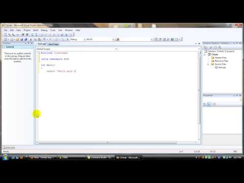 C++ Beginner Tut."Hello World"