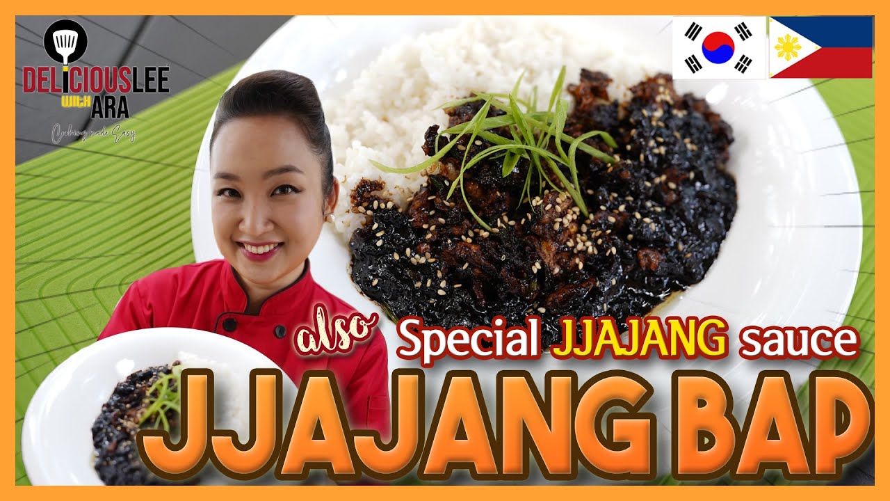 [Easy Korean Recipes in Tagalog] JJAJANG BAP (with very special JJAJANG