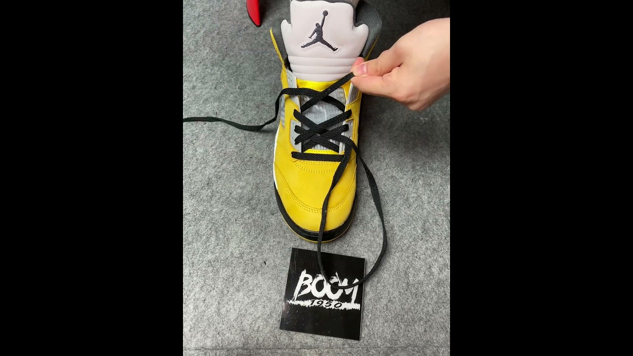 How to lace sneaker.Jordan 5 Retro Tokyo T23 (2025) 