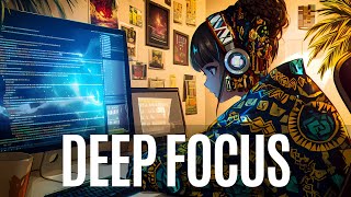 【DEEP FOCUS 60min】🌙 Quiet Flow in the Late Night