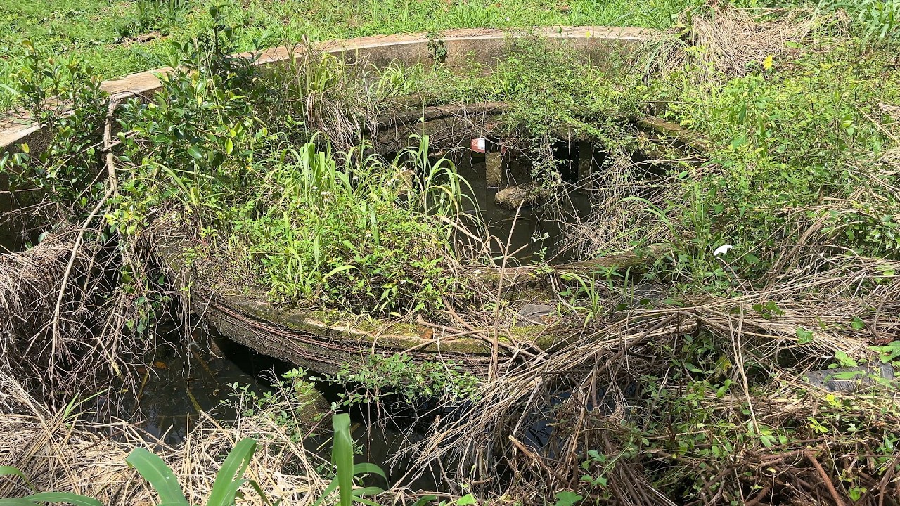 Фонтан разваливался — мы почистили его и обнаружили нечто НЕВЕРОЯТНОЕ!