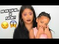 MY DAUGHTER PICKS MY MAKEUP! DID SHE SLAY ME OR PLAY ME?!