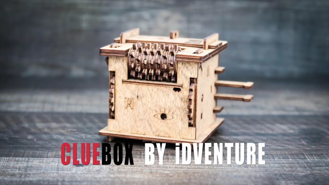 EN] Cluebox by iDventure - 60 min Escape Room in a Box 