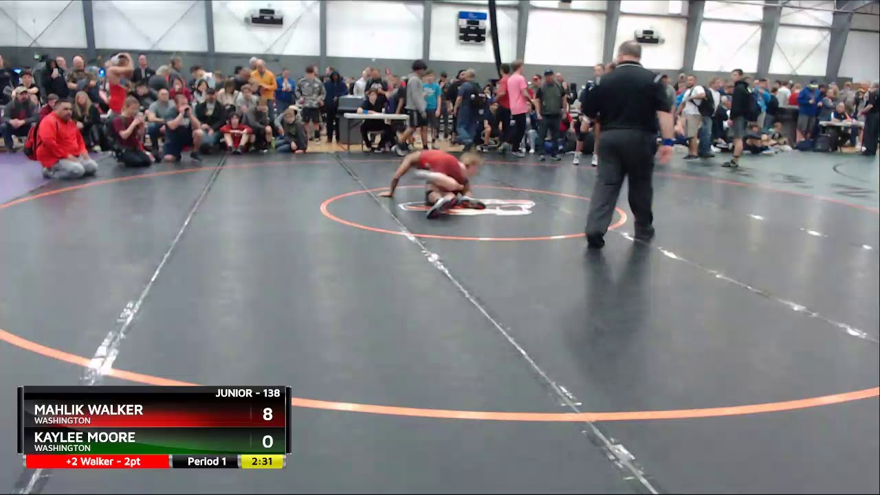 Junior 138 Mahlik Walker Washington Vs Kaylee Moore Washington