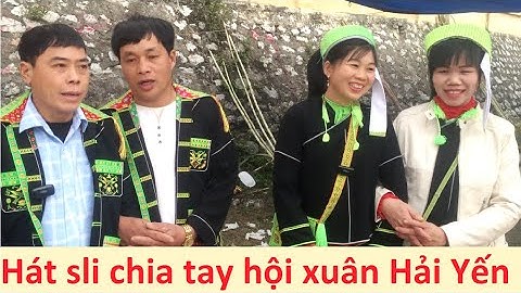Hát sli hội Hải Yến 28/1 - Cặp đôi trẻ đẹp vả sli chia tay lưu luyến