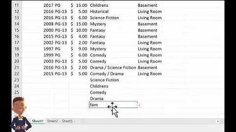 Lesson 5   Data Validation and DropDown Lists Advanced Excel
