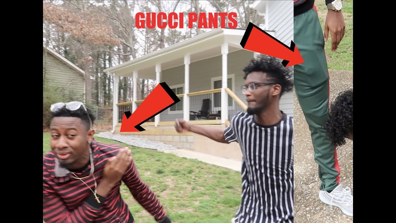 WEARING YOUR CLOTHES PRANK ON BLACKCHARCOAL FT POUDII | TyTheGuy