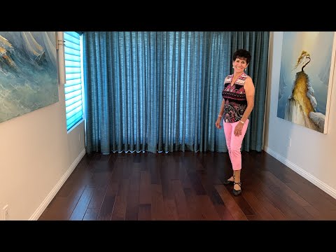 Mud Stompin' line dance demonstration and tutorial by Staphie