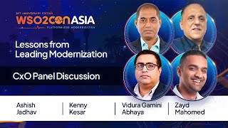 CxO Panel Discussion: Lessons from Leading Modernization | WSO2Con Asia 2025