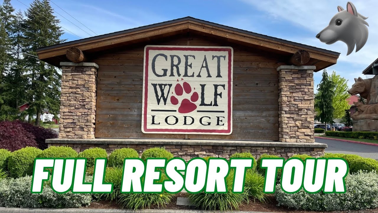 Great Wolf Lodge FULL TOUR - Grand Mound, Washington