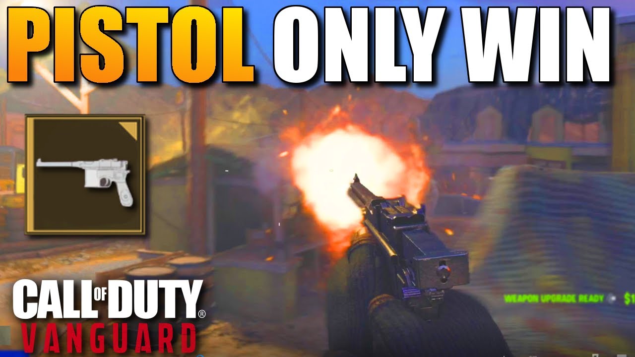 Winning With ONLY A Pistol in Champion Hill Vanguard Alpha