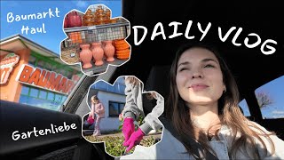 Baumarkt-Trip, Garten verschönern & echter Mama-Alltag 💗 | Daily Vlog 