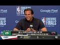 Erik Spoelstra Postgame Interview | Miami Heat lose to Boston Celtics 104-103