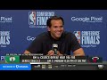 Erik Spoelstra Postgame Interview | Miami Heat lose to Boston Celtics 104-103