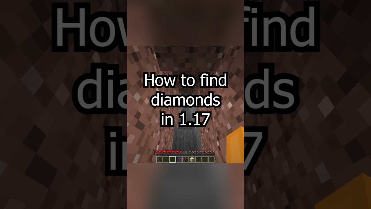 How to find diamonds in Minecraft 1.17 FAST